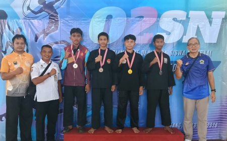 SH Terate Batang Dominasi O2SN Pencak Silat 2026, Borong 10 Podium Juara