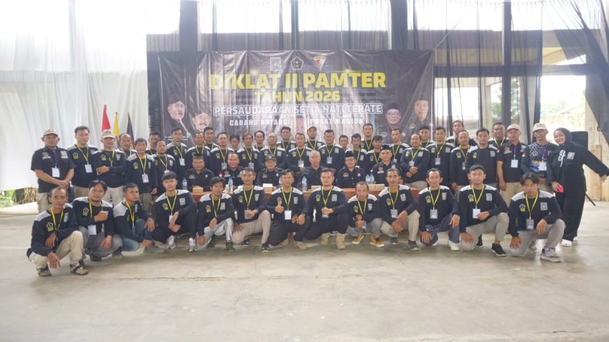 Ratusan Pamter Sh Terate Cabang Batang Ikuti Diklat II, Digembleng Fisik dan Mental