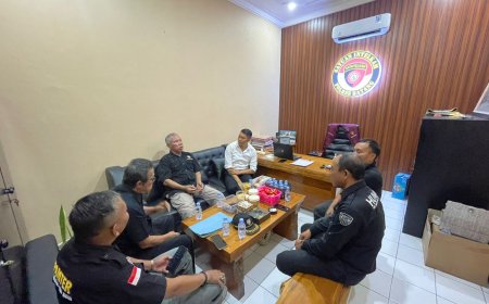 Jelang Bulan Suro, Pengurus SH Terate Cabang Batang Gelar Rakor Bersama Polres Batang