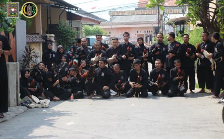 Menuju Pengesahan, 27 Siswa PSHT Cabang Jakarta Utara Gelar Tes Jago