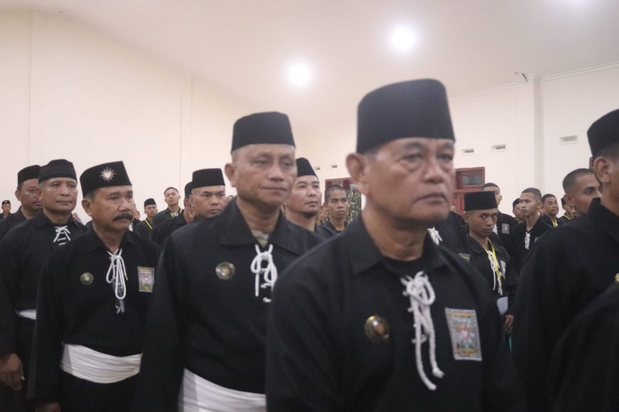 Ratusan Calon Warga Persaudaraan Setia Hati Terate Malang Raya Resmi Disahkan, Ini Pesan Pengurus