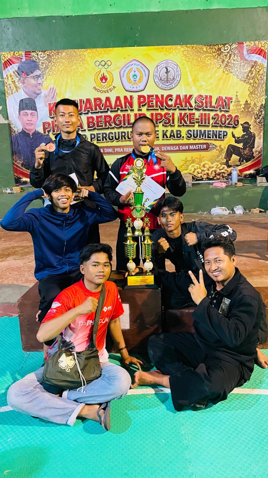 SH Terate Sumenep Pusat Madiun Rebut Juara Umum II, Koleksi 23 Medali di Piala IPSI 2026