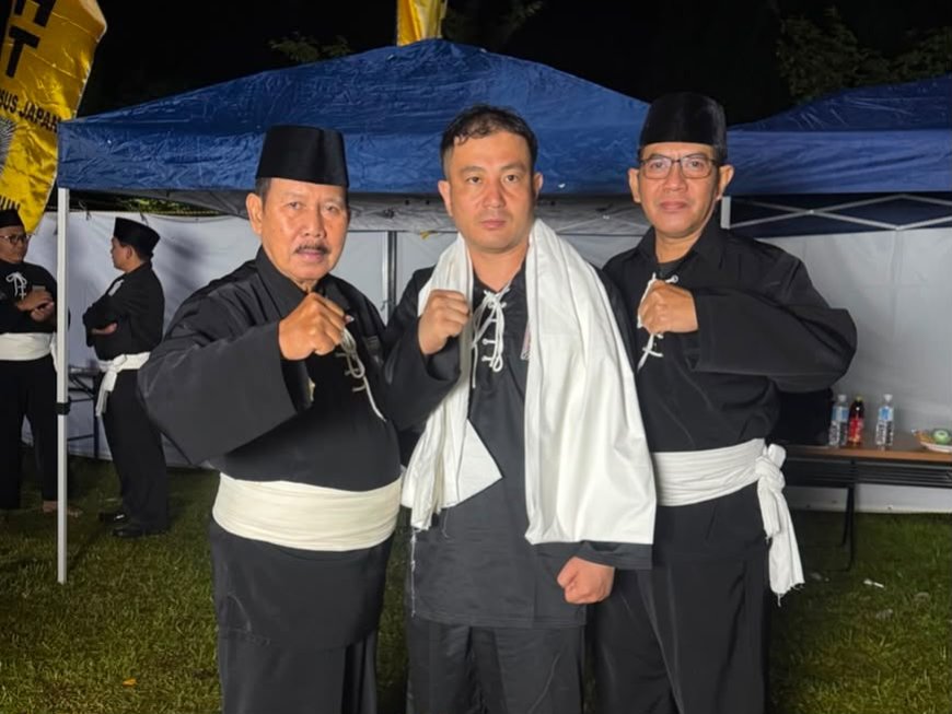 PSHT Cabang Khusus Jepang Sahkan 48 Warga Baru, Pribumi Jepang Ikut Jadi Warga SH Terate