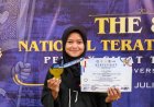 Nita Luthfiana Juara 1 Nasional, Atlet SH Terate Batang Harumkan Nama Daerah