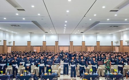 245 Calon Warga SH Terate Cabang Berau Resmi Disahkan, Siap Jaga Persatuan dan Kamtibmas