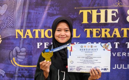 Nita Luthfiana Juara 1 Nasional, Atlet SH Terate Batang Harumkan Nama Daerah