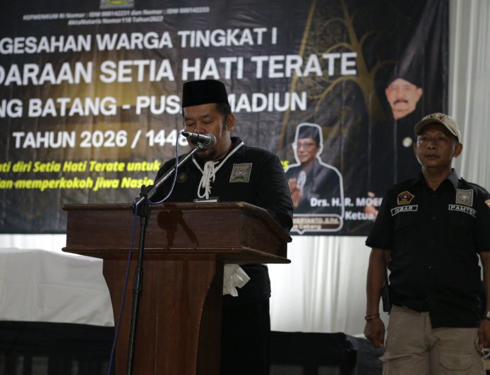 Pengesahan Warga Baru SH Terate Batang 2026, 98 Warga Resmi Disahkan di Wonokerso