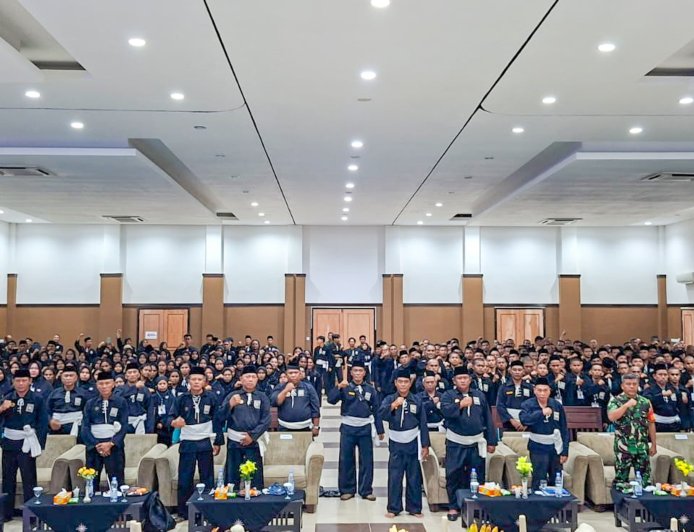 245 Calon Warga SH Terate Cabang Berau Resmi Disahkan, Siap Jaga Persatuan dan Kamtibmas
