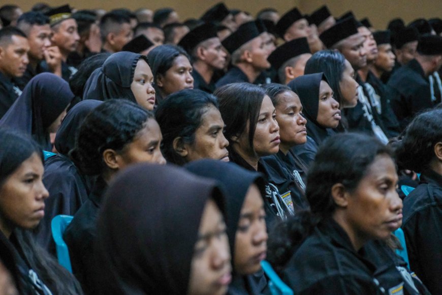 245 Calon Warga SH Terate Cabang Berau Resmi Disahkan, Siap Jaga Persatuan dan Kamtibmas