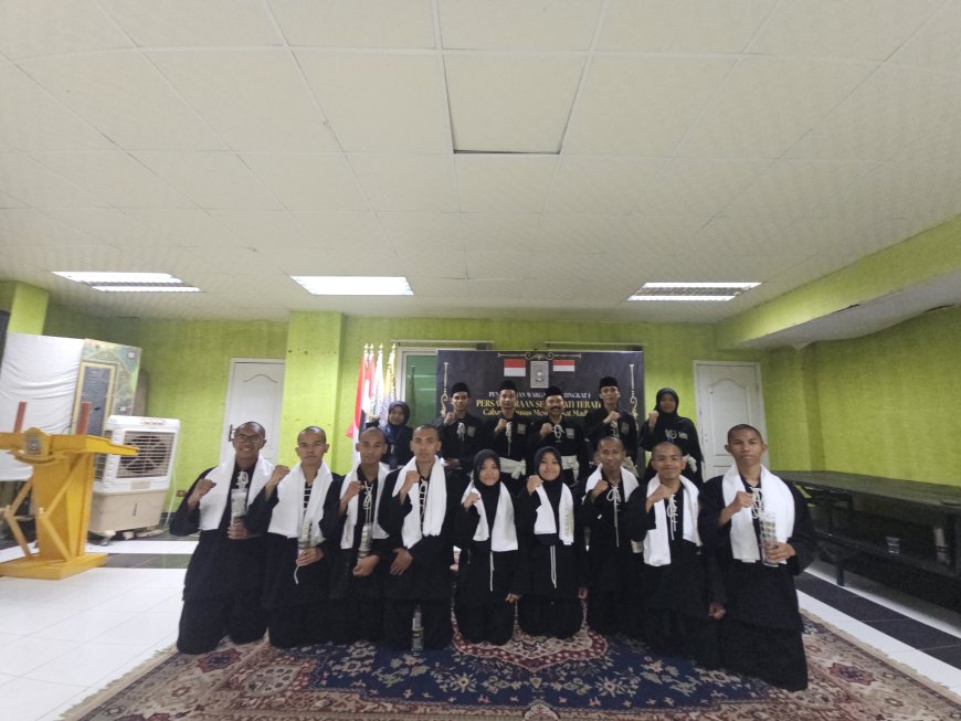 Menembus Benua, Persaudaraan Setia Hati Terate Makin Kokoh Usai Sahkan 9 Warga Baru di Tanah Mesir.