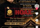 Hoax, Ketua Dewan Pusat Persaudaraan Setia Hati Terate  Mendukung Parluh 25 September 2026