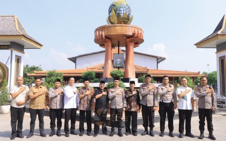 Silaturahmi Perdana Kapolres Madiun, Eratkan Sinergi dengan SH Terate Jaga Kamtibmas