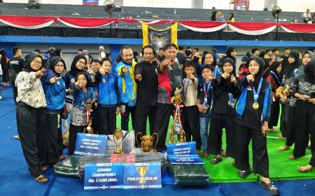 Persaudaraan Setia Hati Terate Pusat madiun Umum BNN 7 Championship 2026, Debut Langsung Bawa Piala