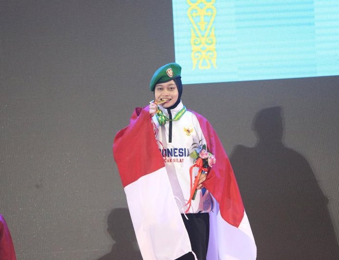 Harumkan Nama Tegal dan Indonesia, Atifa Fismawati Raih Emas di 10th Asian Pencak Silat Championship 2026