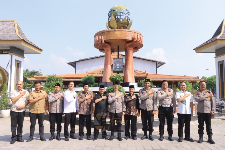 Silaturahmi Perdana Kapolres Madiun, Eratkan Sinergi dengan SH Terate Jaga Kamtibmas