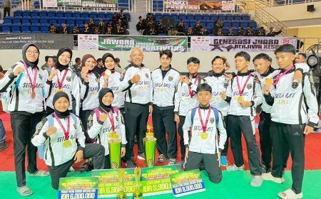 PSHT Pusat Madiun Juara Umum I Piala Panglima TNI 2026, Sabet 59 Medali