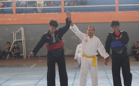 Lima Atlet PSHT Cabang Jombang Lolos ke Babak Final Kejuaraan PORKAB IPSI