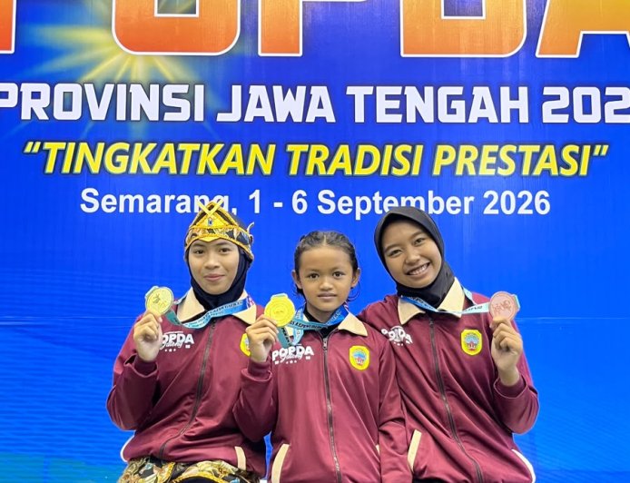 Atlet SH Terate Pati Pusat Madiun Kawinkan Gelar Juara, Zalfa Raih Emas POPDA dan O2SN Jateng 2026