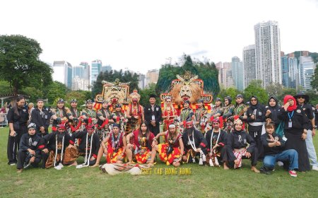 Tampilkan Reog Singo Wiromo di Victoria Park, PSHT Cabang Khusus Hong Kong Rayakan HUT ke-17, 